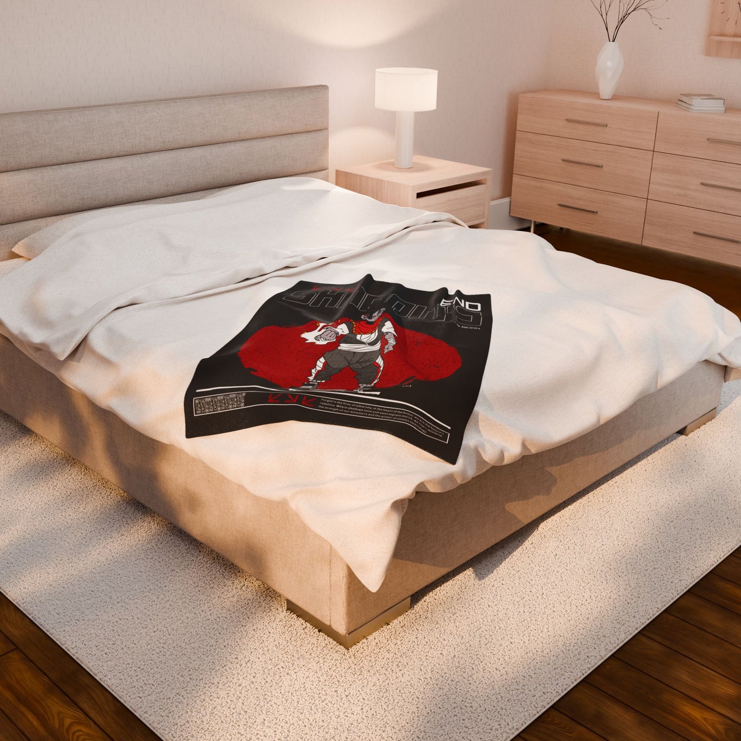 Shadow's End: Ai Deng Plush Blanket