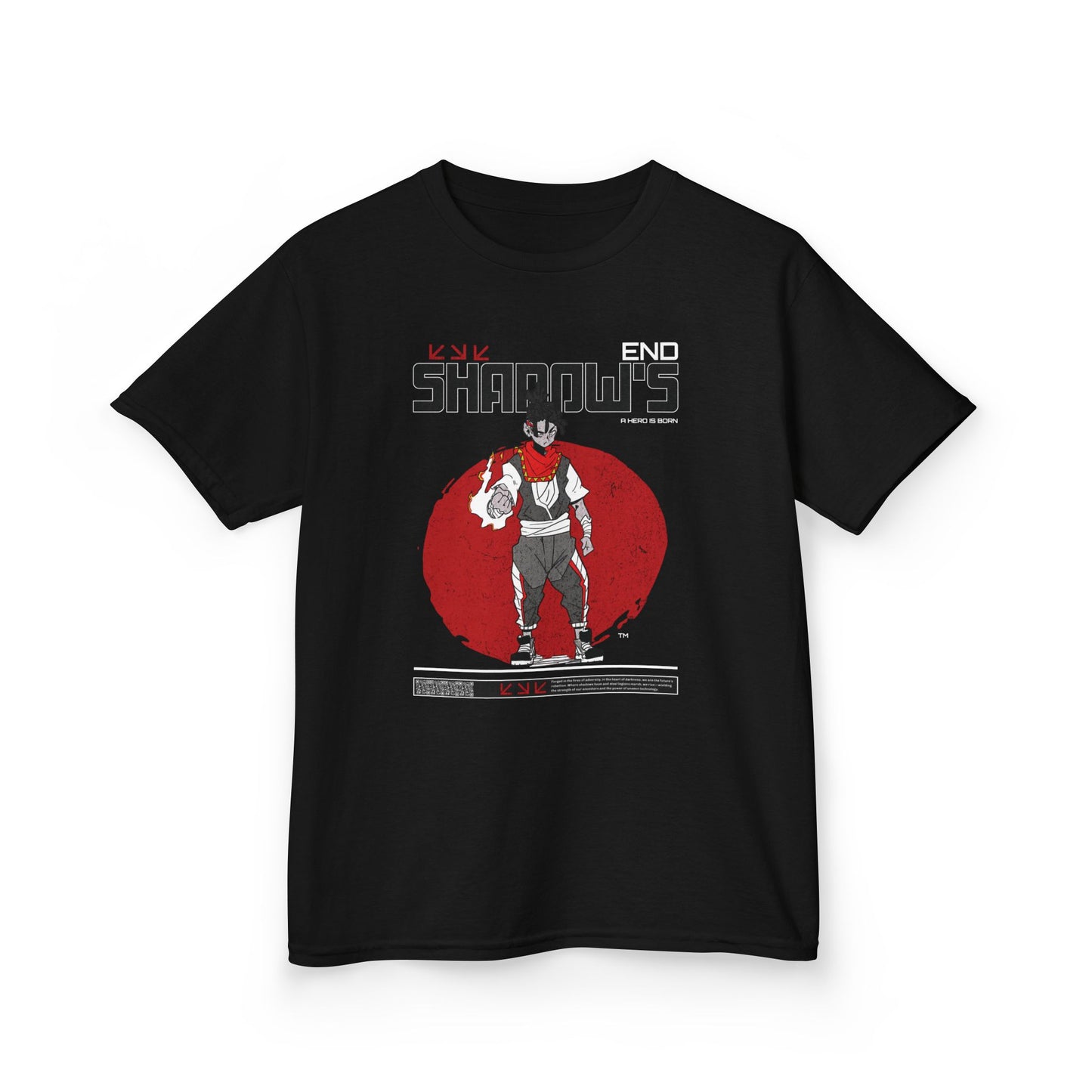 Shadow's End: Ai Deng  Kids Graphic Tee - Shadow