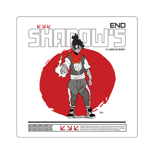 Shadow's End: Ai Deng Heroic Square Stickers
