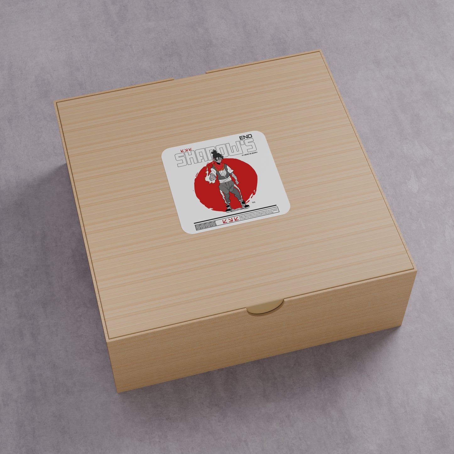 Shadow's End: Ai Deng Heroic Square Stickers